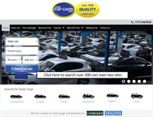 Tablet Screenshot of esp-cars.com